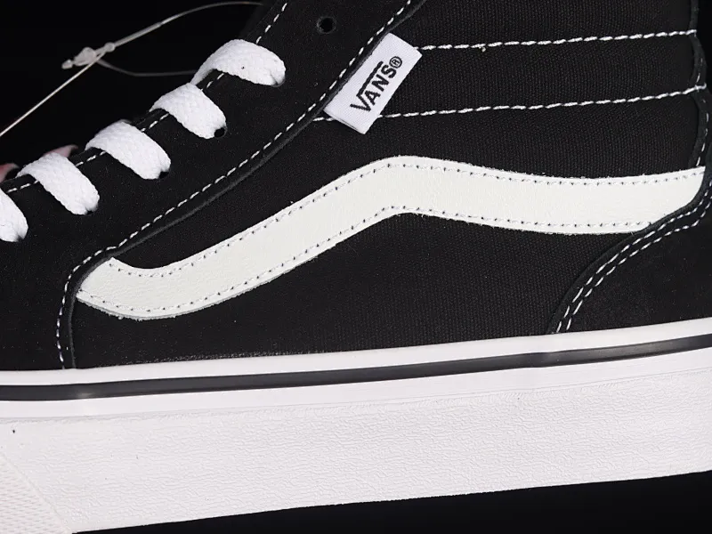 All categories Vans Vans series Vans Hi Vans high-top Vans Filmore Hi Vans official classic black and white high street retro casual skate shoes VN0A5HZLIJU